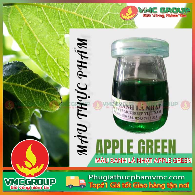 MaU XANH La NHaT APPLE GREEN