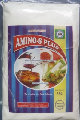 PHỤ GIA THỰC PHẨM SẢN XUẤT GIÒ CHẢ AMINO_S PLUS thay the I+G