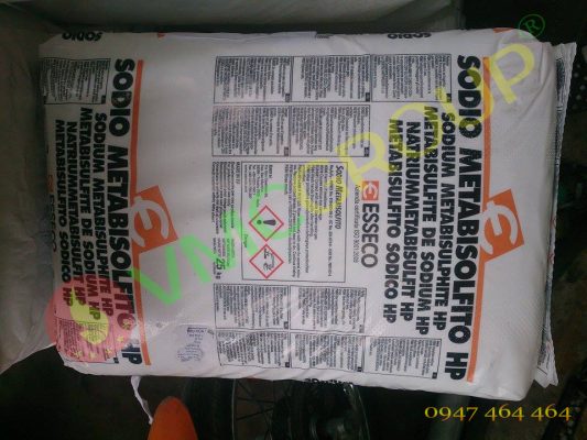 Chat tay trang Sodio Metabisolfito HP