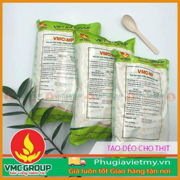 PHỤ GIA TẠO KẾT DÍNH VÀ DẺO CHO THỊT VMC MP
