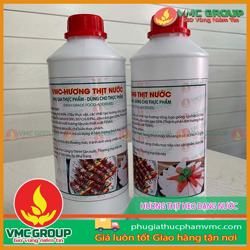Hương thịt heo dạng nước Hương thịt heo dạng nước