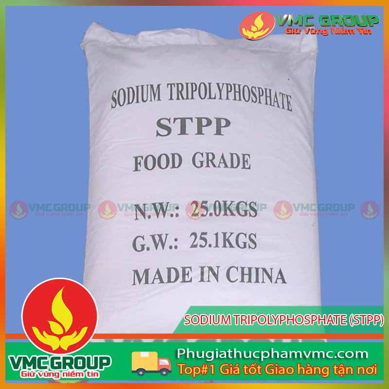 SODIUM TRIPOLYPHOSPHATE FOOD GRADE - PHU GIA THUC PHAM STPP TRUNG QUOC