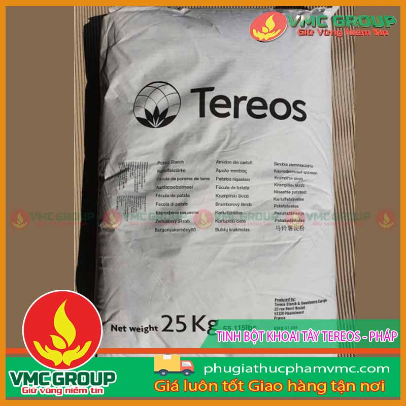 Tinh bột khoai tây Tereos Pháp Tinh bột khoai tây Tereos Pháp