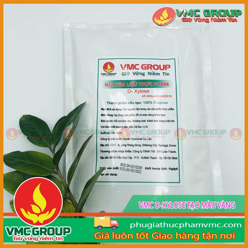 VMC D-xylose - Tạo màu vàng cho thực phẩm VMC D-xylose - Tạo màu vàng cho thực phẩm