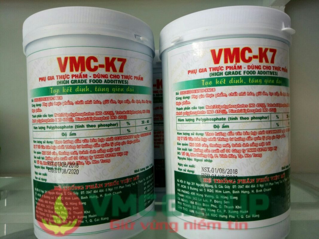 PHỤ GIA VMC K7