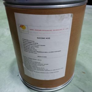 SUCCINIC ACID C4H6O4 CHINA