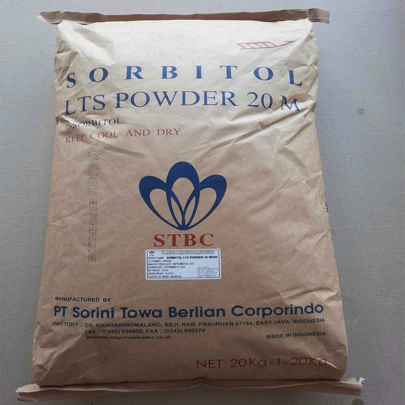phu gia tao ngot sorbitol bao 20kg