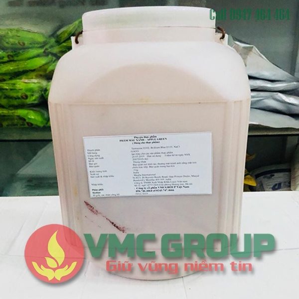PHỤ GIA THỰC PHẨM MÀU XANH APPLE GREEN VMC