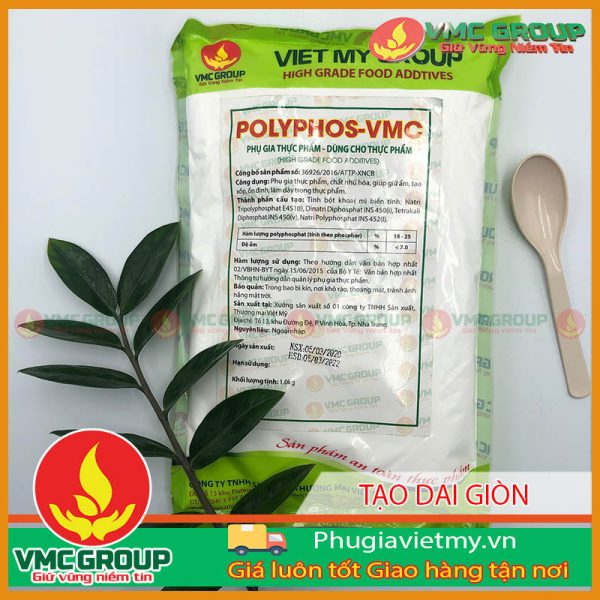 PHỤ GIA TẠO DAI GIÒN CHO XÚC XÍCH VMC POLYPHOS