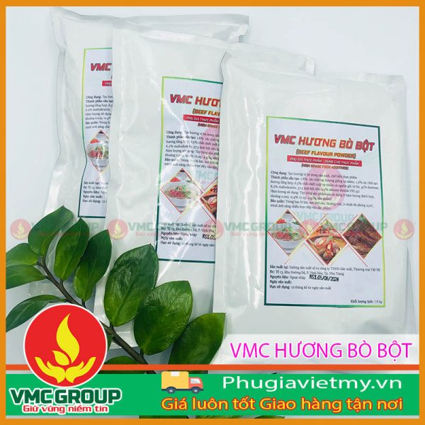 HƯƠNG BÒ BỘT VMC CAO CẤP TĂNG HƯƠNG TỰ NHIÊN CHO NƯỚC DÙNG, GIÒ CHẢ