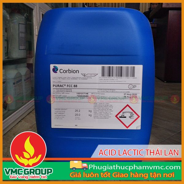 ACID LACTIC C3H6O3 THÁI LAN