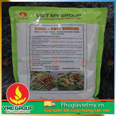 Công dụng của phụ gia thực phẩm VMC Pro Binder