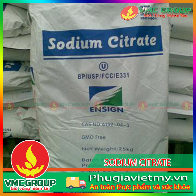 Địa chỉ mua Sodium Citrate uy tín chính hãng