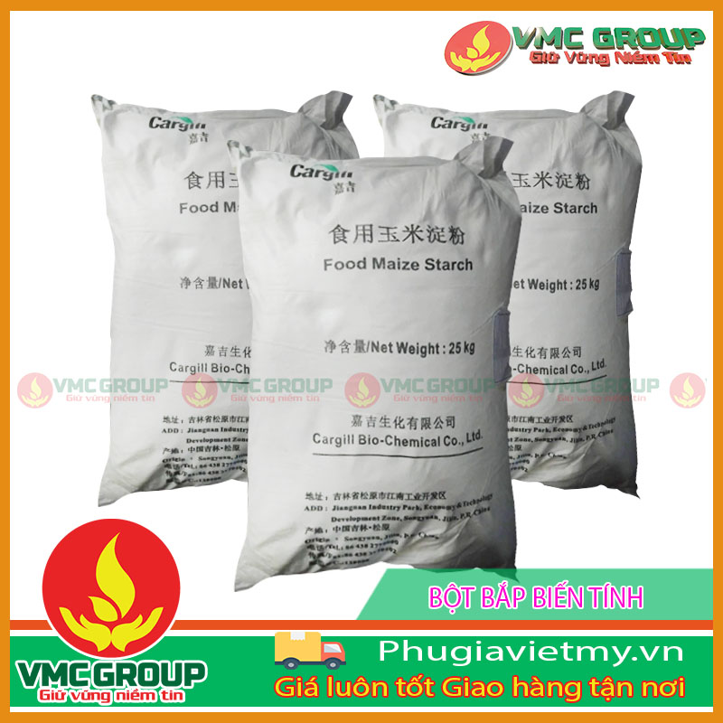 Tinh bột bắp biến tính chất lượng cao tại Việt Mỹ 