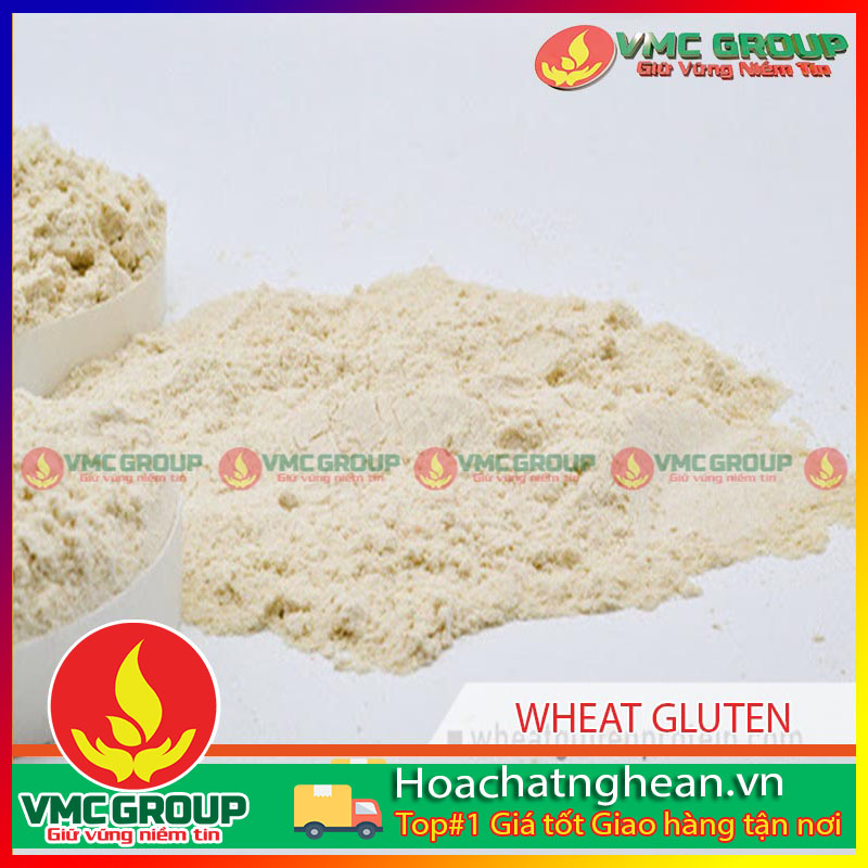 Wheat Gluten có dạng bột và giàu đạm