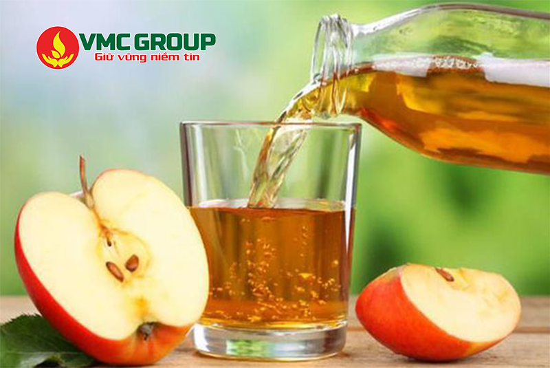 Nước cốt táo có dạng lỏng đặc sánh
