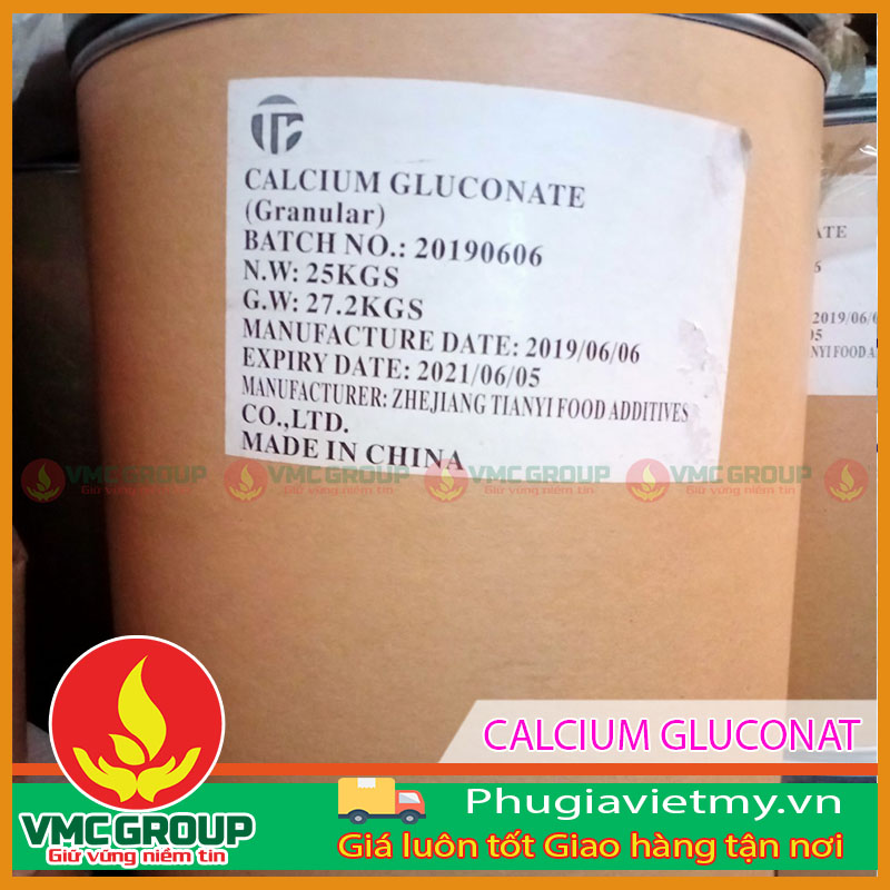 Calcium gluconate có nhiều ứng dụng quan trọng