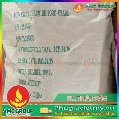 Mua Kali Clorua hàng thực phẩm ở đâu đảm bảo chất lượng