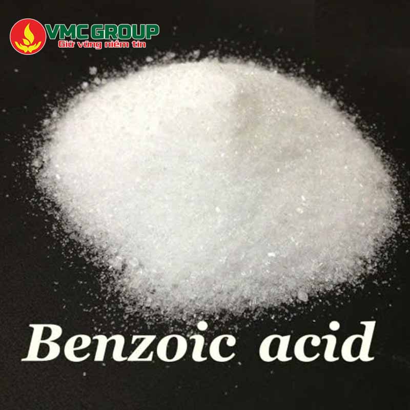 Acid Benzoic có dạng tinh thể 