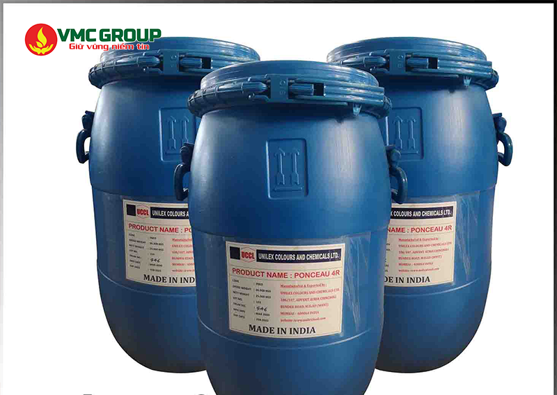 Mua màu đỏ Ponceau 4R tại Việt Mỹ chất lượng cao