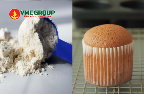 Xanthan Gum được dùng nhiều trong làm bánh