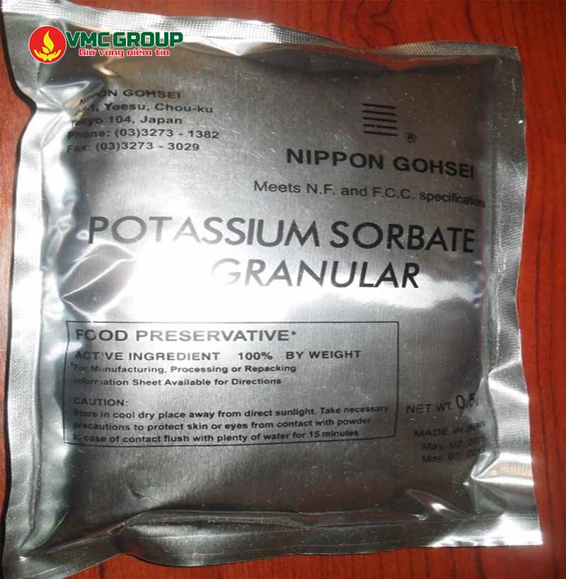 Potassium Sorbate là phụ gia bảo quản chất lượng