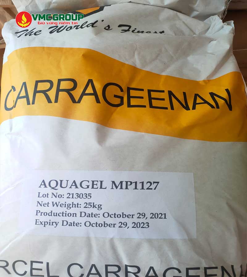 Carrageenan là phụ gia tạo kết dính cho giò sống