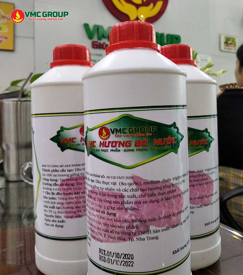 Mua hương liệu bò nước tại Việt Mỹ chất lượng