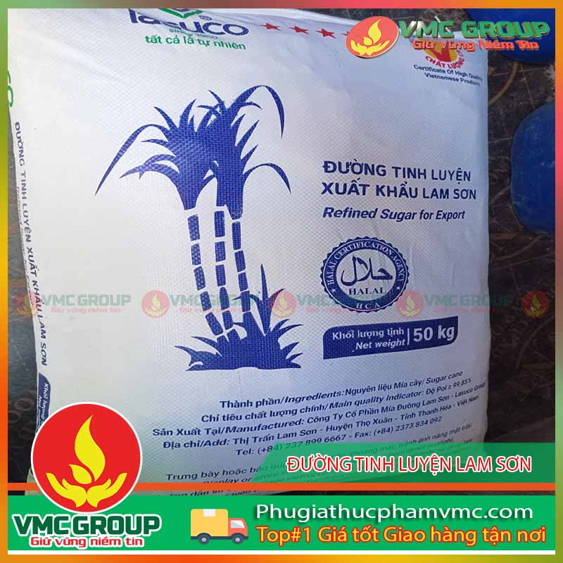 duong tinh luyen xuat khau lam son bao 50kg viet nam